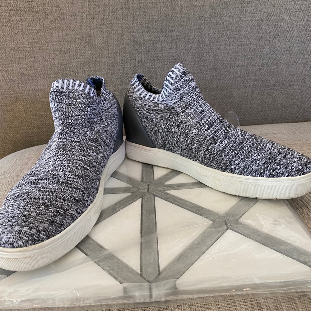 Steve Madden Knit Heeled Sneakers